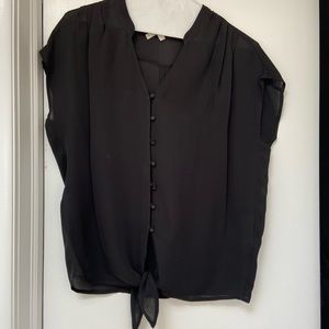Joie silk v neck blouse